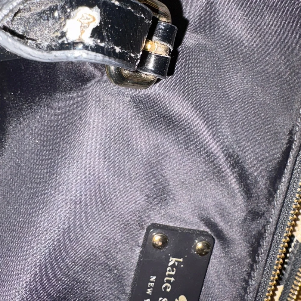 Kate Spade Black Tote Bag with Structured Design